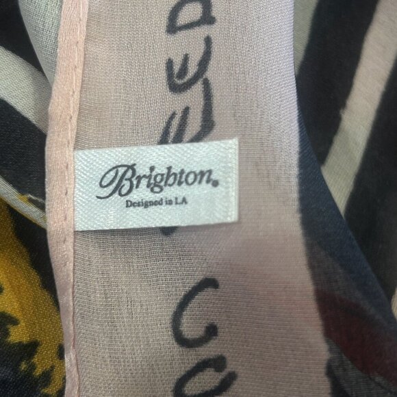 Brighton Color of Love Designed by Tom Clancy Square Scarf 24" Square - Picture 3 of 8